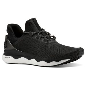 Buty Do Biegania Męskie Reebok Floatride Run Smooth Czarne/Białe/Szare PL 98OGMVJ